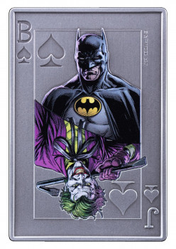 Stříbrná mince Batman vs Joker 2 oz 2024