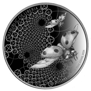 Stříbrná mince Entoma - Beruška 1 oz proof 2024